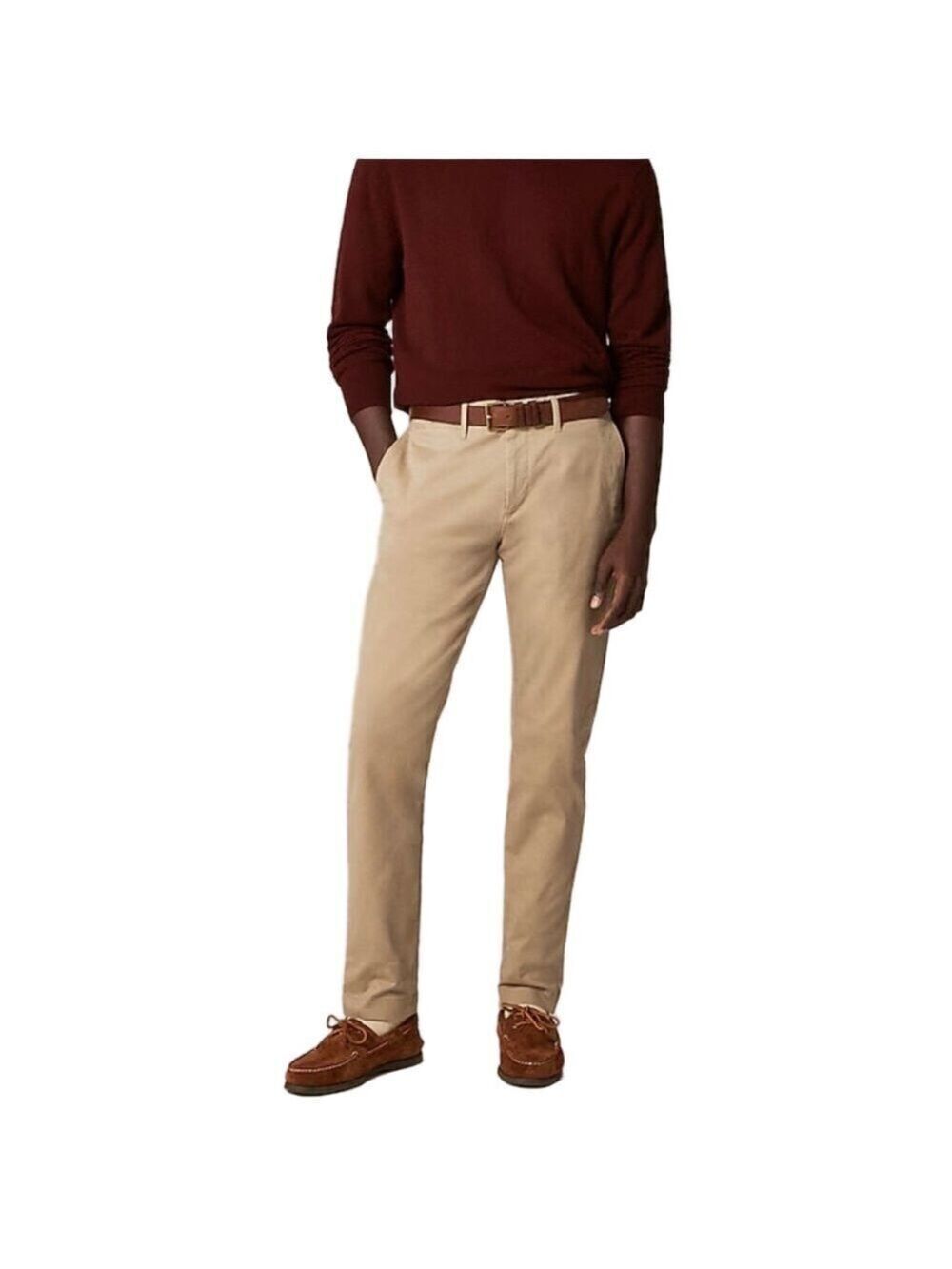 J.Crew beige Slim Chinos – 31/32 – 484 Slim Fit